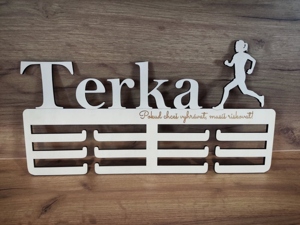 Věšáky na medaile