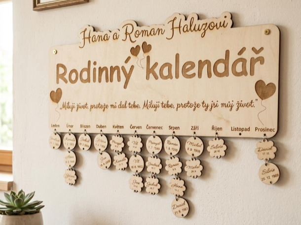 Rodinné kalendáře