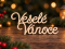 Dřevěný nápis Veselé Vánoce 1